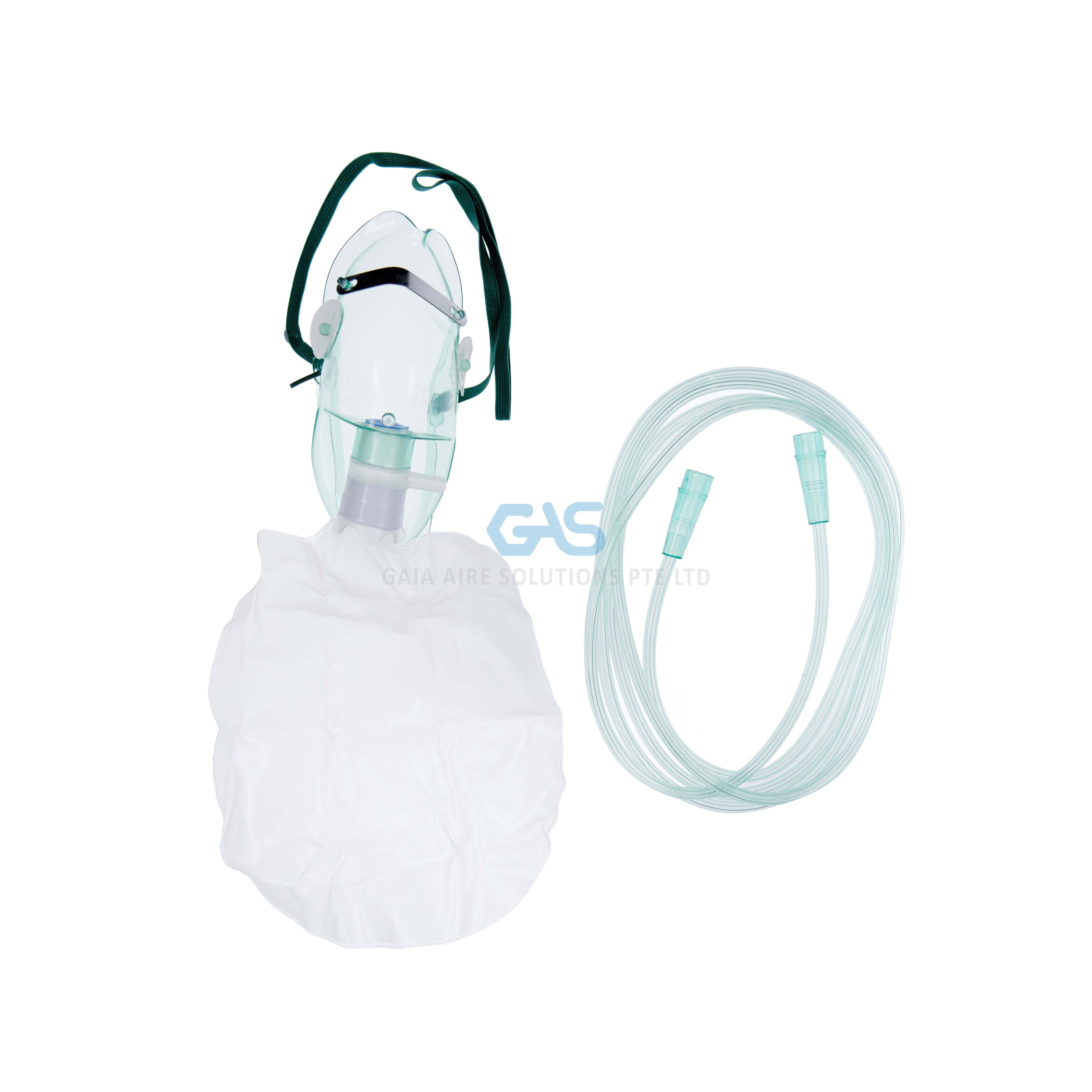 Oxygen Mask, Adult, Disposable, Non-breathing